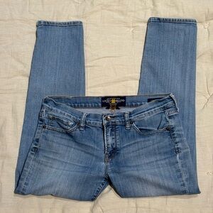 Lucky Brand Charlie Capri Blue Ankle Jeans 10/30